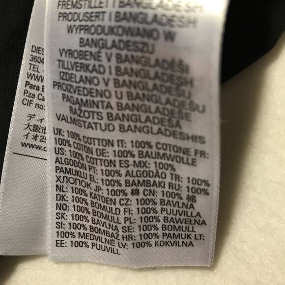 Diesel only the brave black short sleeve tshirt Large soft casual - Picture 5 of 8